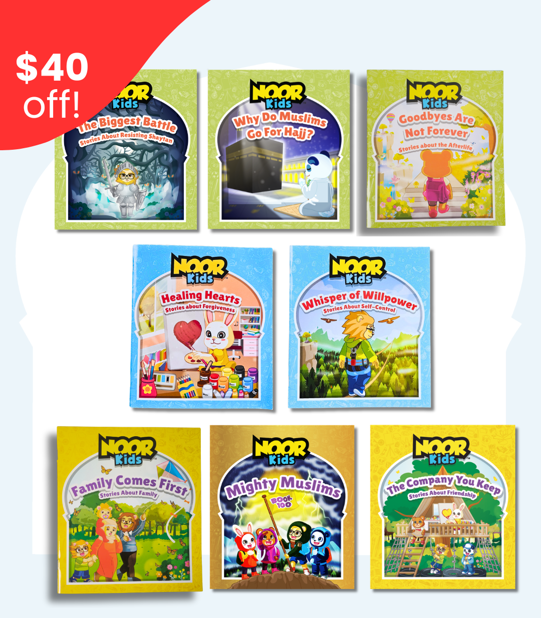 "Secret" Noor Kids Eid Gift Bundle (8 Books)