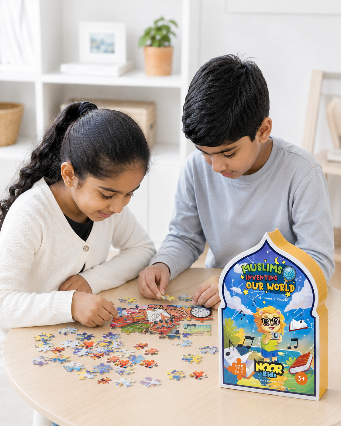 Noor Kids Interactive Puzzle & Matching Game