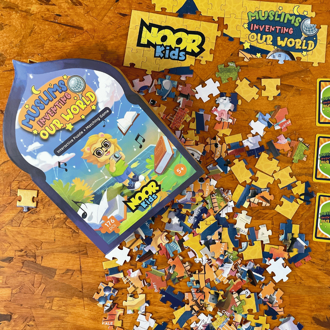 Noor Kids Interactive Puzzle & Matching Game