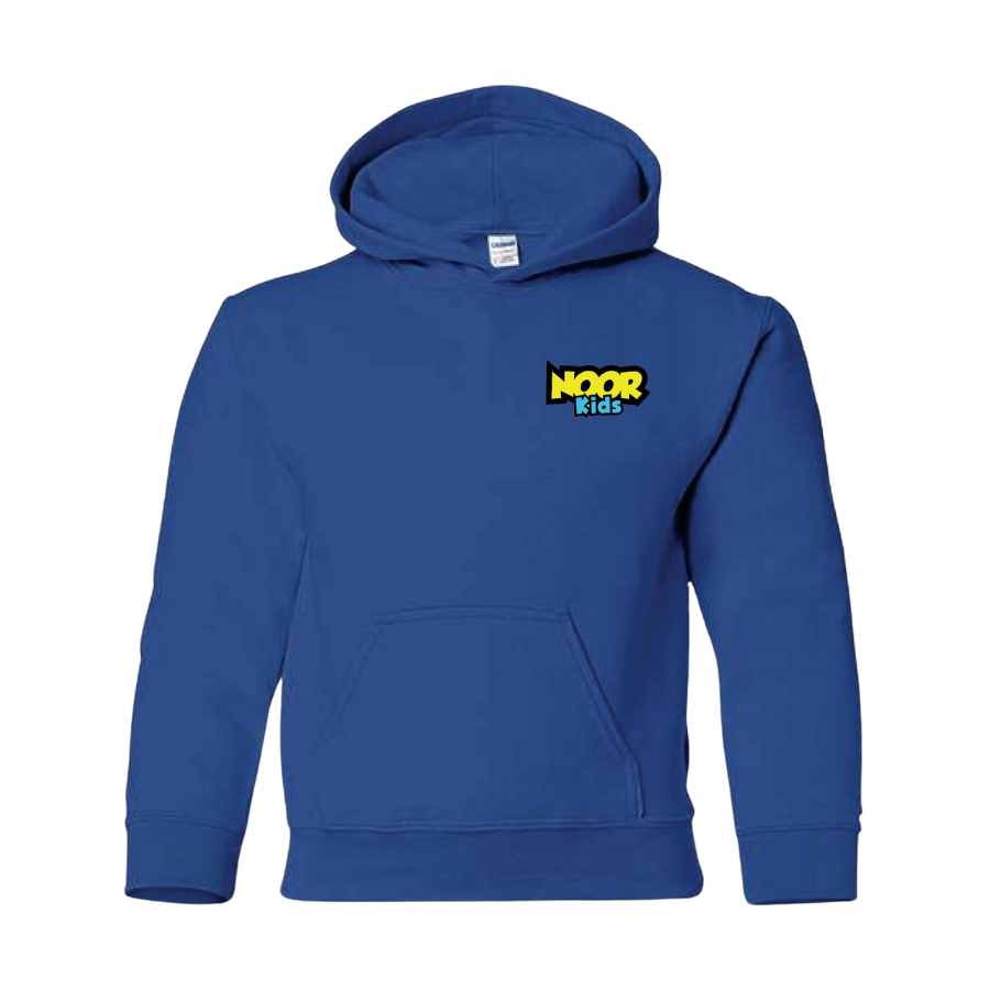 Noor Kids Logo Hoodies (Blue)