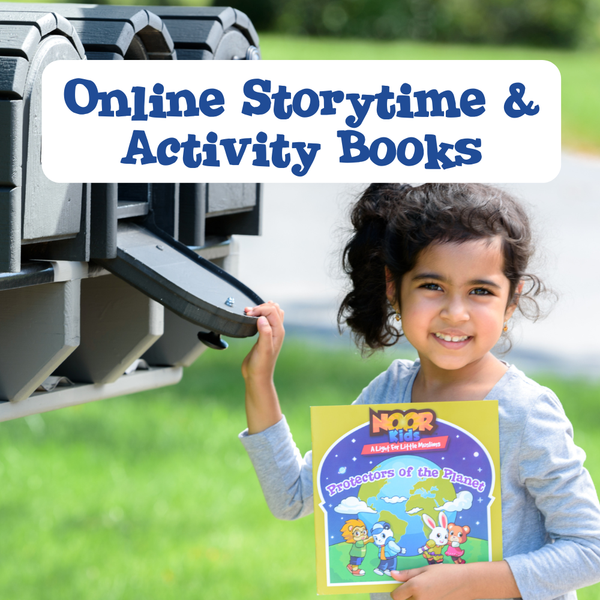 4 Months of Activity Books + Weekly Online Storytime