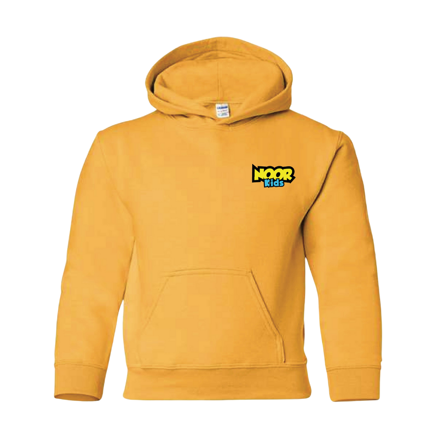 Noor Kids Logo Hoodies (Yellow)